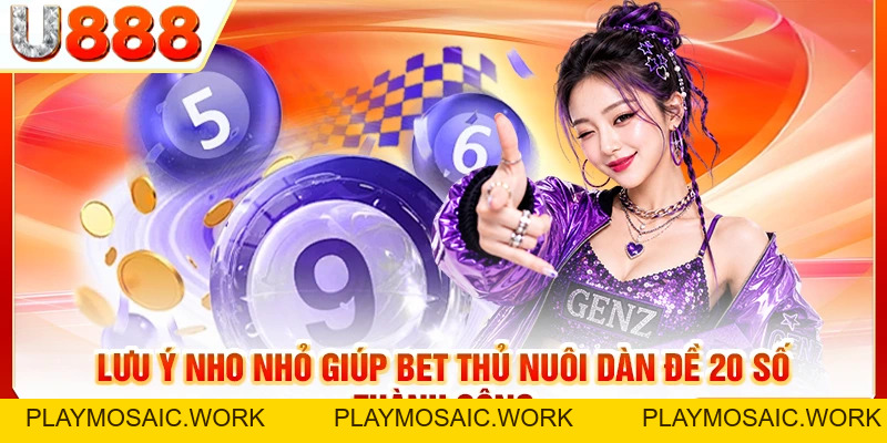 Nuôi Dàn Đề 20 Số Hiệu Quả Với Những Bí Quyết Dễ Áp Dụng