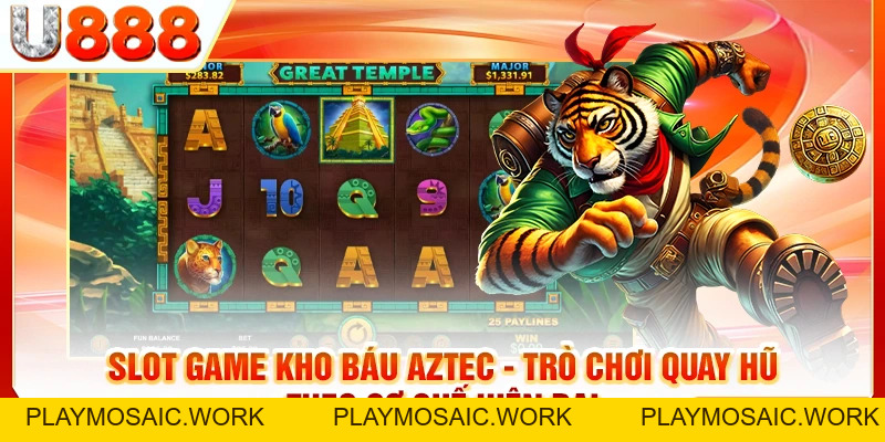Slot Game Kho Báu Aztec - Hoà Vào Từng Vòng Quay Bí Ẩn