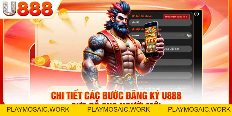 Đăng Ký U888 Để Sở Hữu Tài Khoản Cá Cược Trong 3 Phút